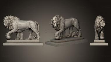 3D model Neoclassical Lion (STL)